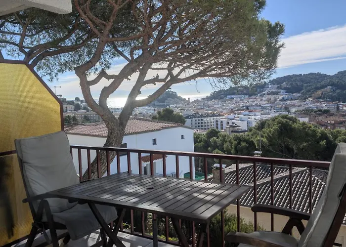 Pau Picasso 3 - Piso En Tossa Con Terraza Y A/a Апартаменты